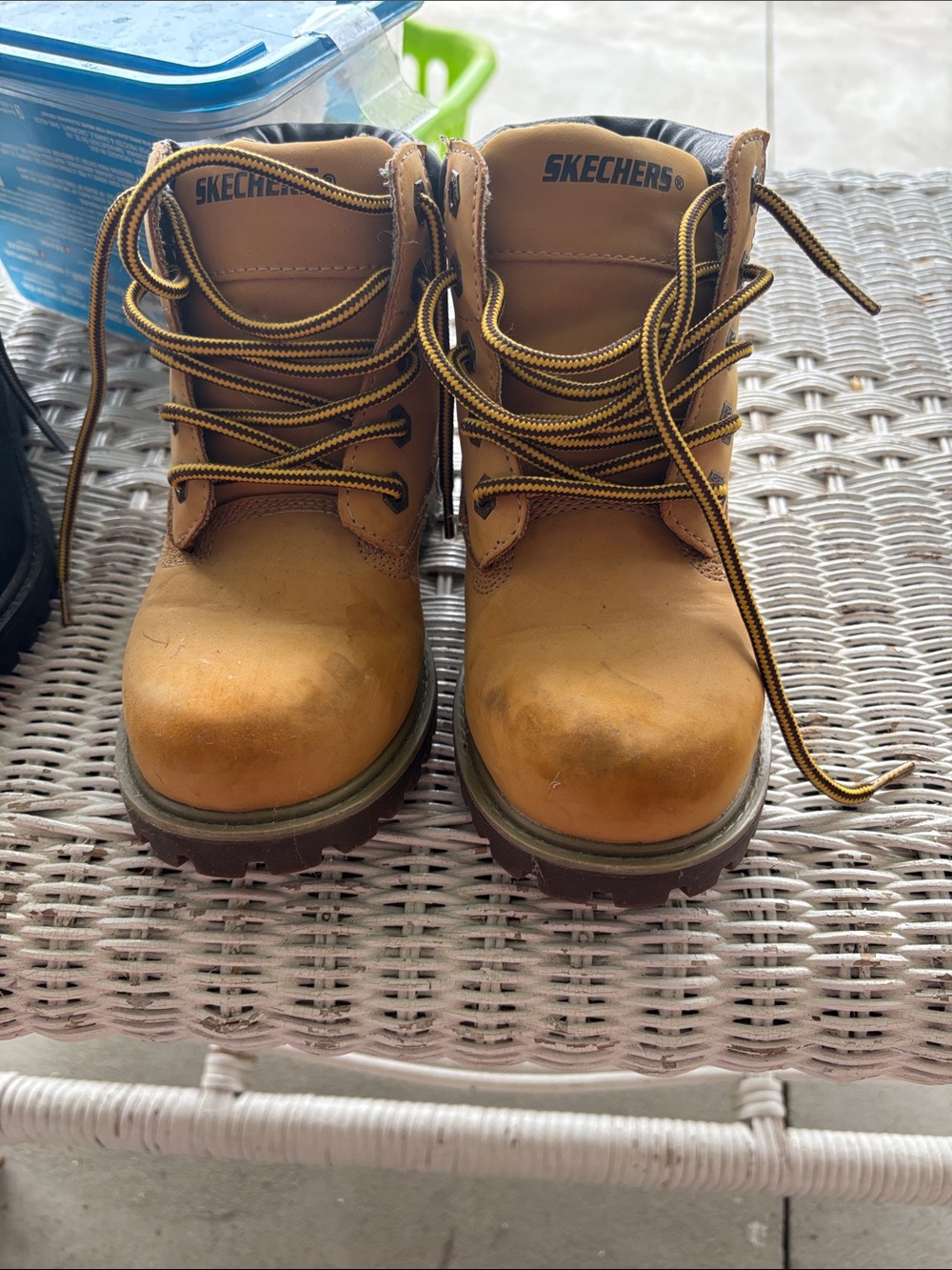 Boys Skechers boots 13.5